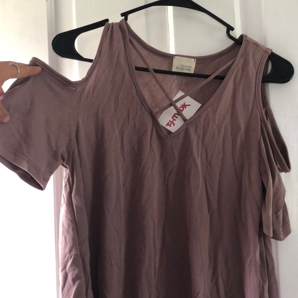 Maybe Off the Shoulder Shirt